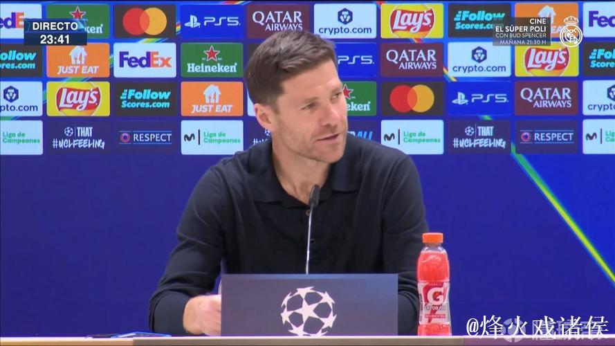 六台主持人点评阿隆索:表情如一,无论胜负 六台主持人点评阿隆索:表情如一,无论胜负